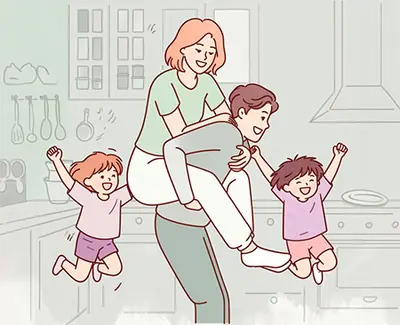 Home and family word set