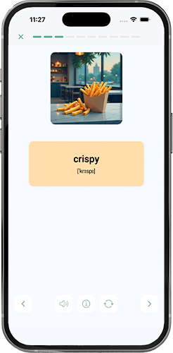 My Words trainer: flashcards, dictations and exercises