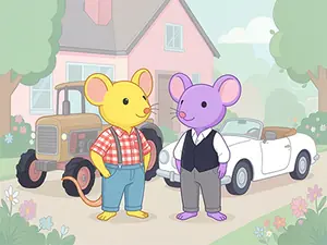 Spotlight 2 класс, Town Mouse & Country Mouse