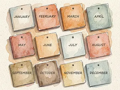 Spotlight 4 класс: Months