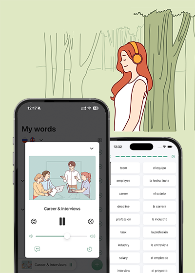 Listen and learn German vocabulary